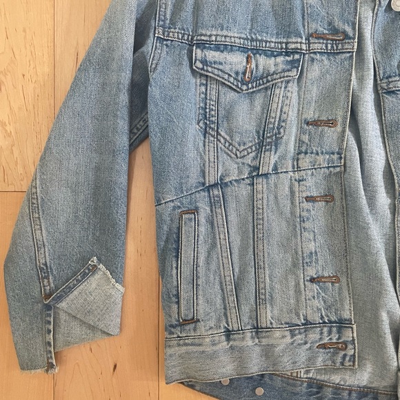 Madewell Reconstructed Denim Jacket - Picture 6 of 7